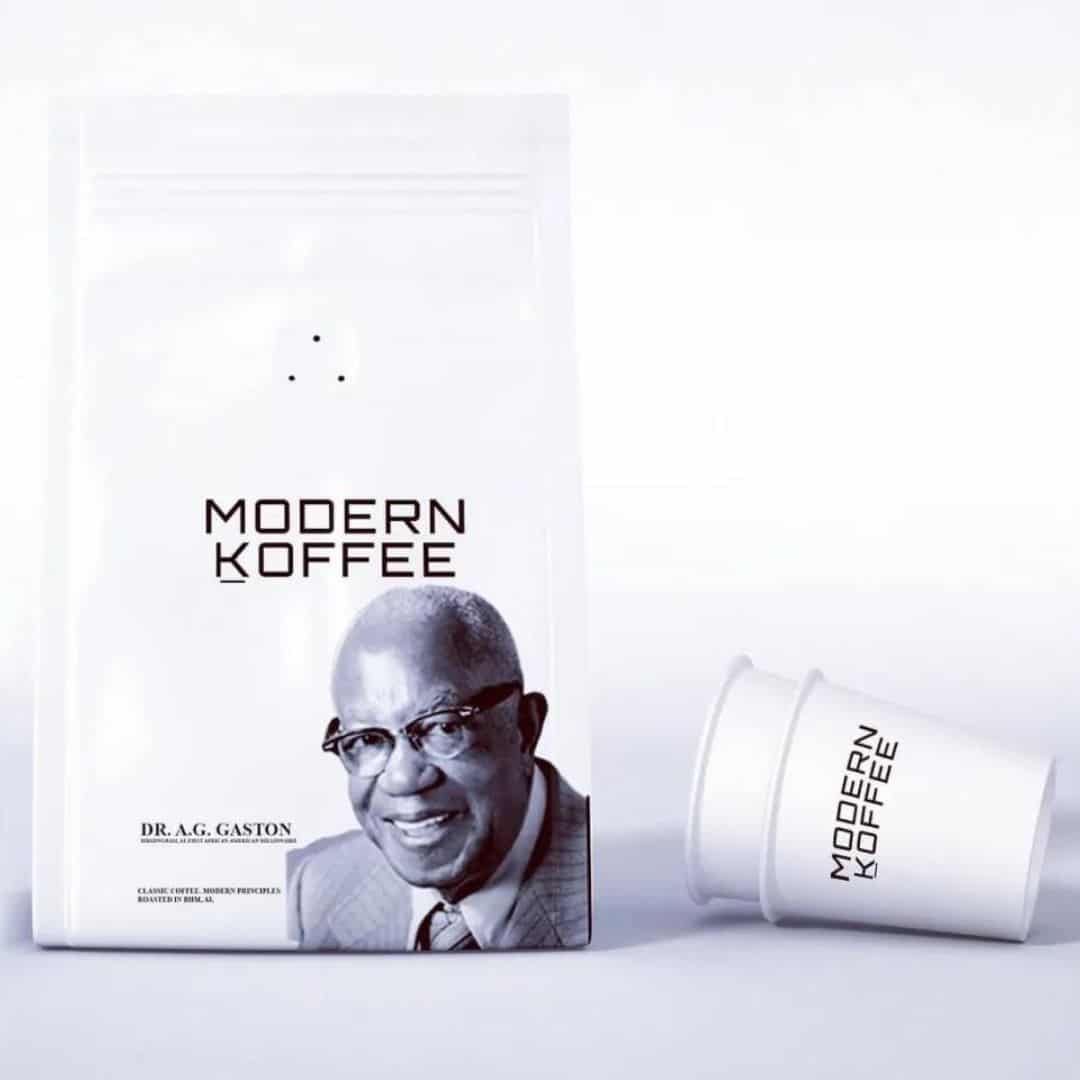 NEW: The Modern House Coffee Shop honoring A.G. Gaston with limited edition blend