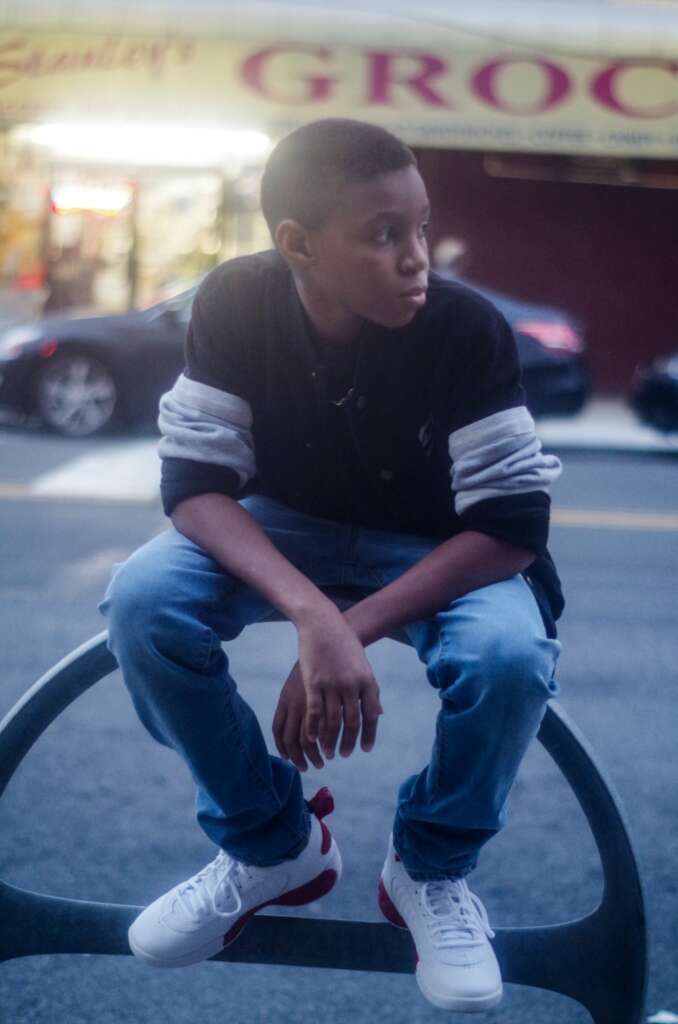 Young boy outside - 1356x2048